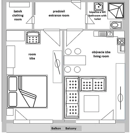Apartman B11 Vel'ka Lomnica